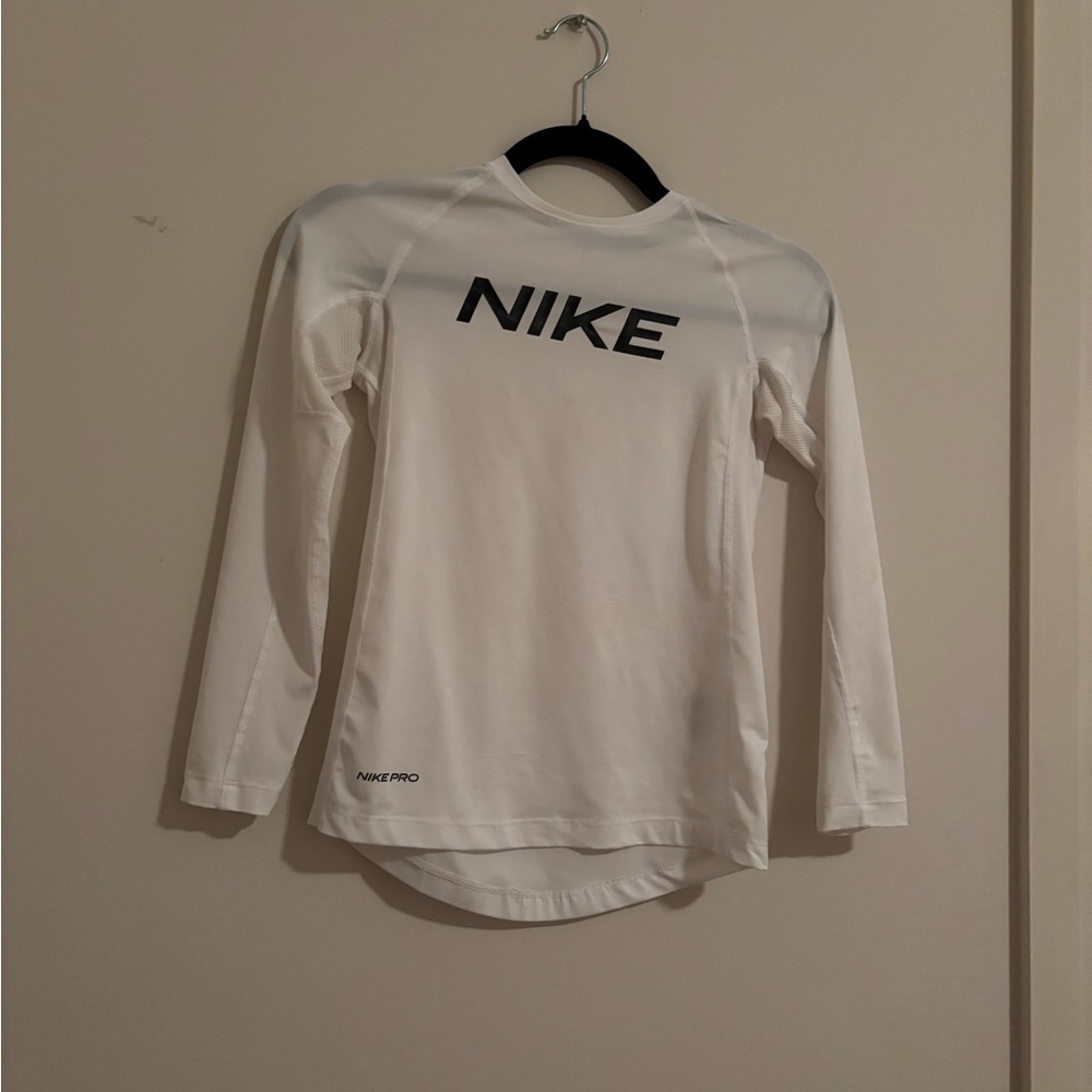 Nike Pro Dri-FIT White Shirt
